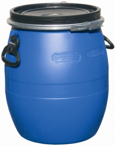 Бочка 48 дм3 с металлическим ободом